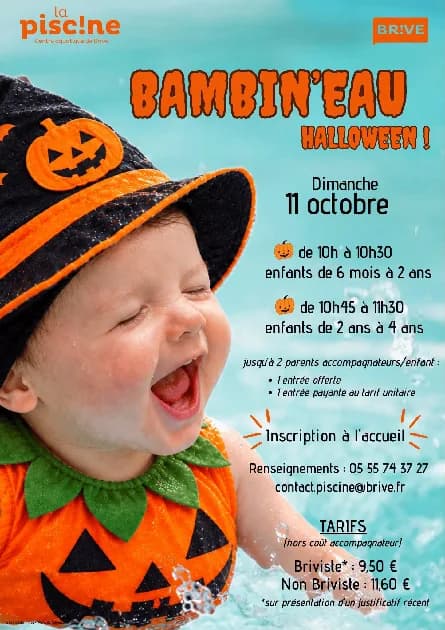Image 1 : Bambin'eau Halloween (Piscine Municipale) background