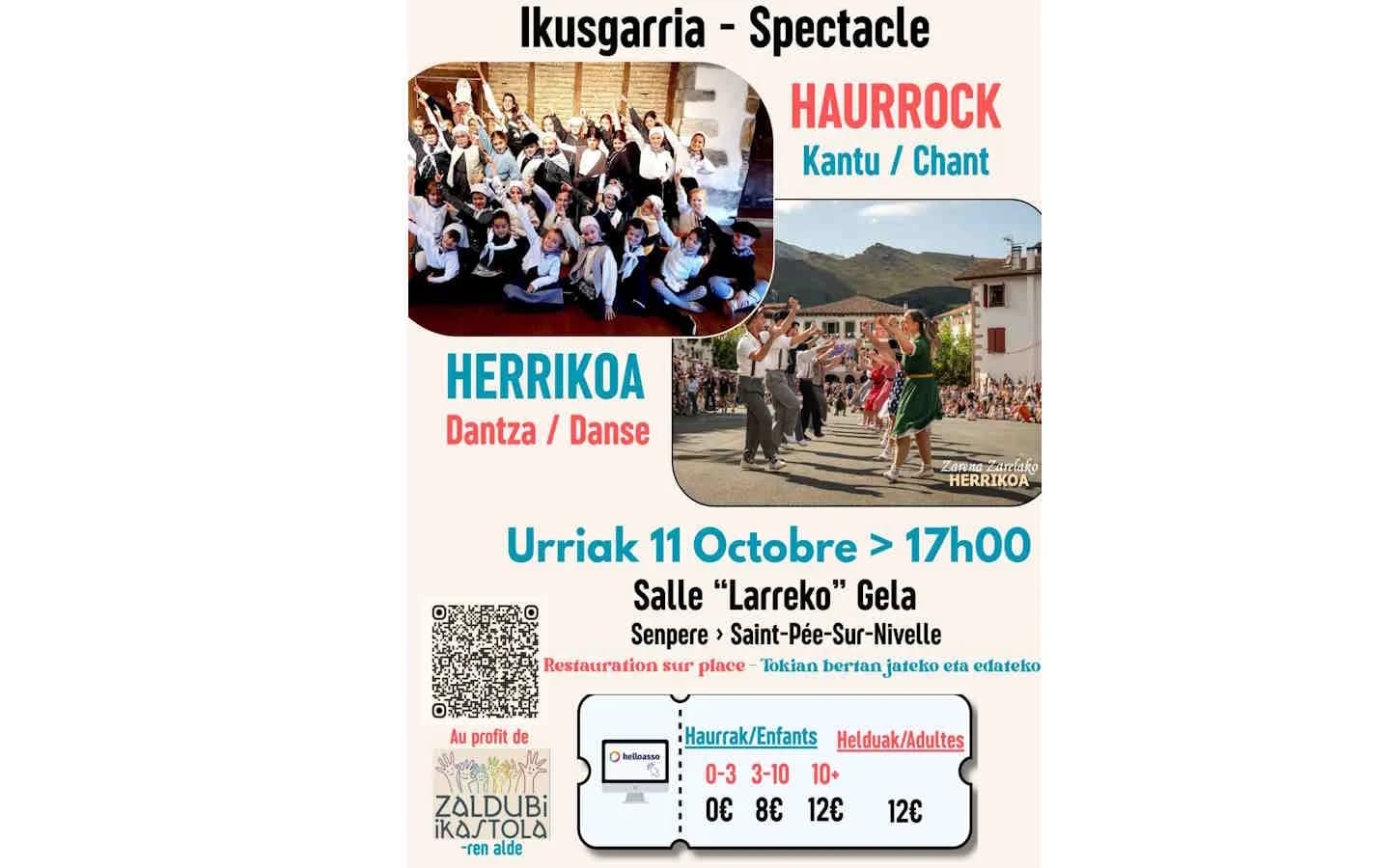 Image 1 : Spectacle de chant et danse background