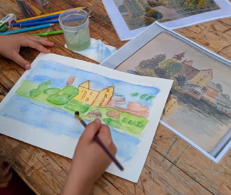 Image 1 : Atelier ARCHIPAT 6/12 ans "SAISON : PAYSAGES" : Les ponts background