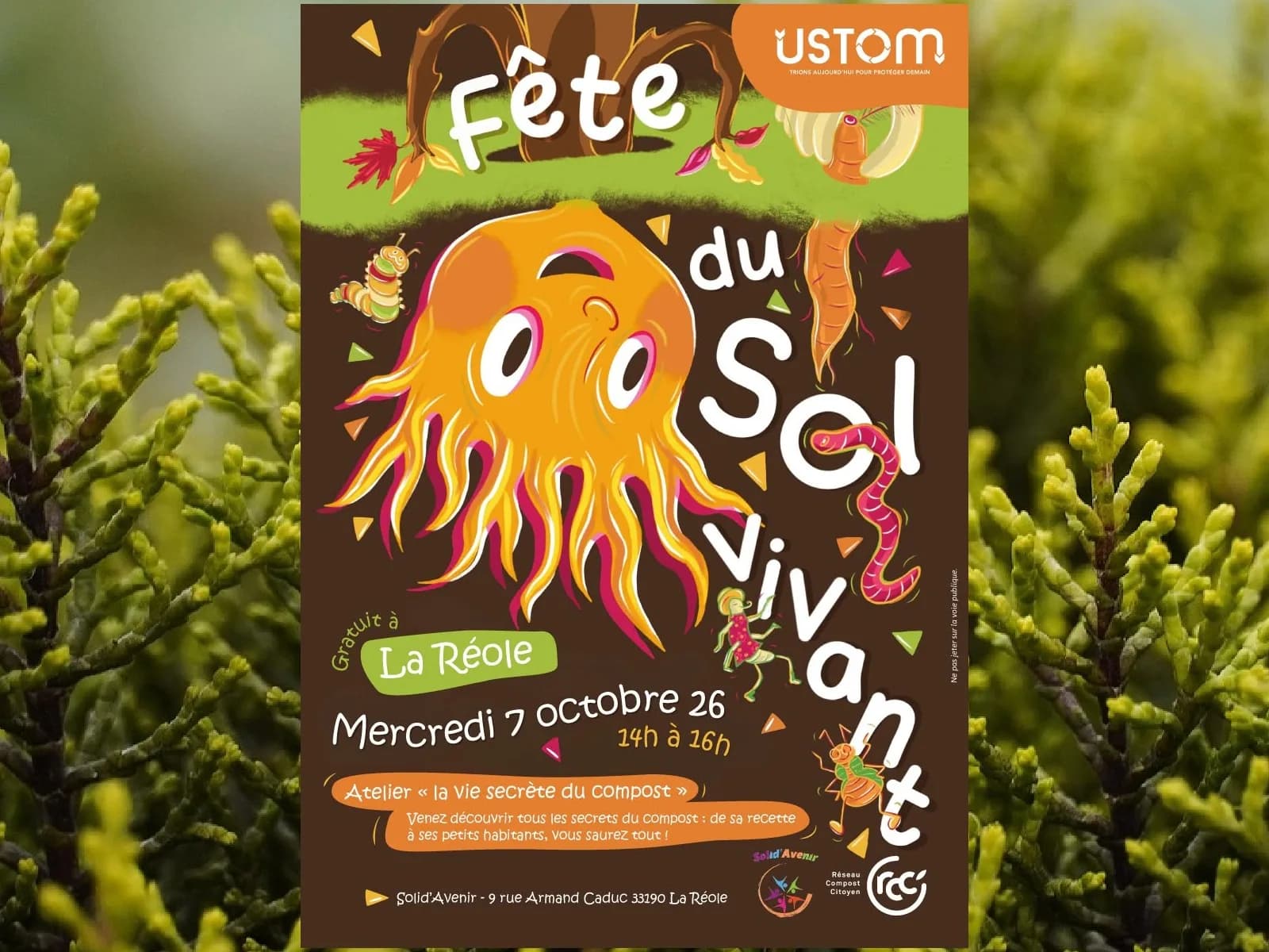 Image 1 : FĂŞte du sol vivant background