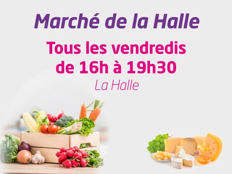 Image 1 : Marché de Nueil-Les-Aubiers - La Halle background