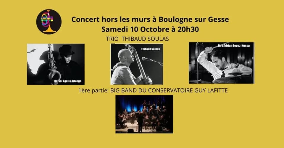 Image 1 : CONCERT JAZZ EN COMMINGES HORS LES MURS background