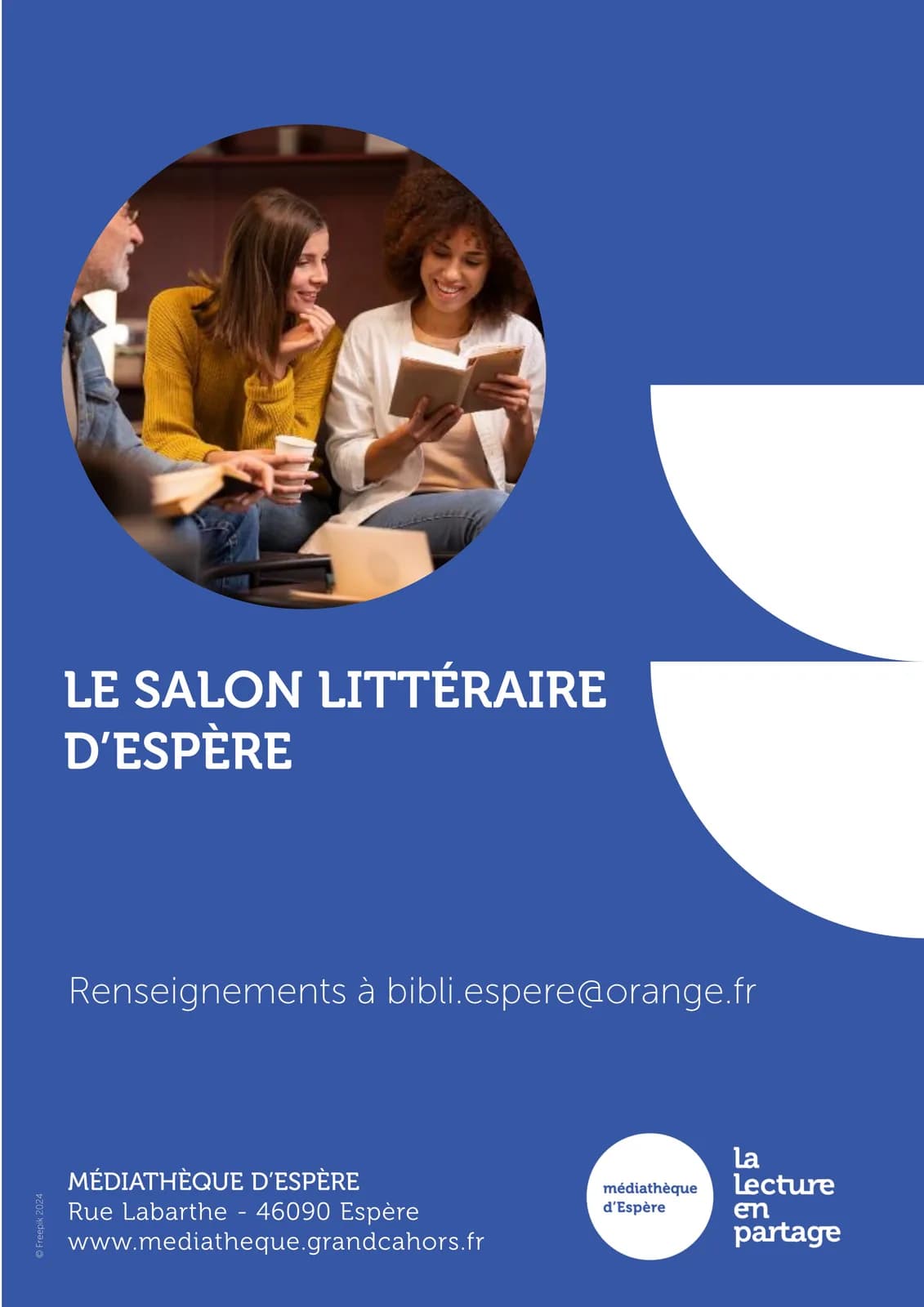 Image 1 : Le Salon littéraire d'Espère background