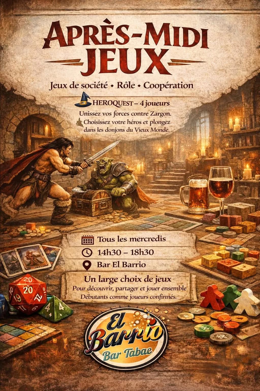 Image 1 : APRÈS-MIDI JEUX DE SOCIÉTE background