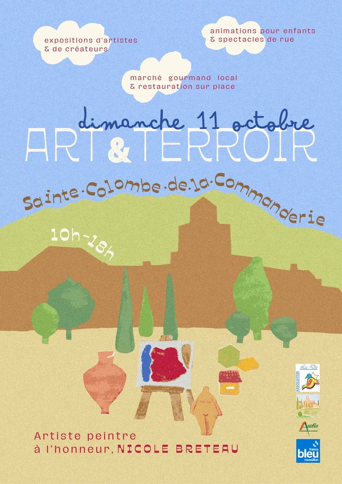 Image 1 : ART ET TERROIR background