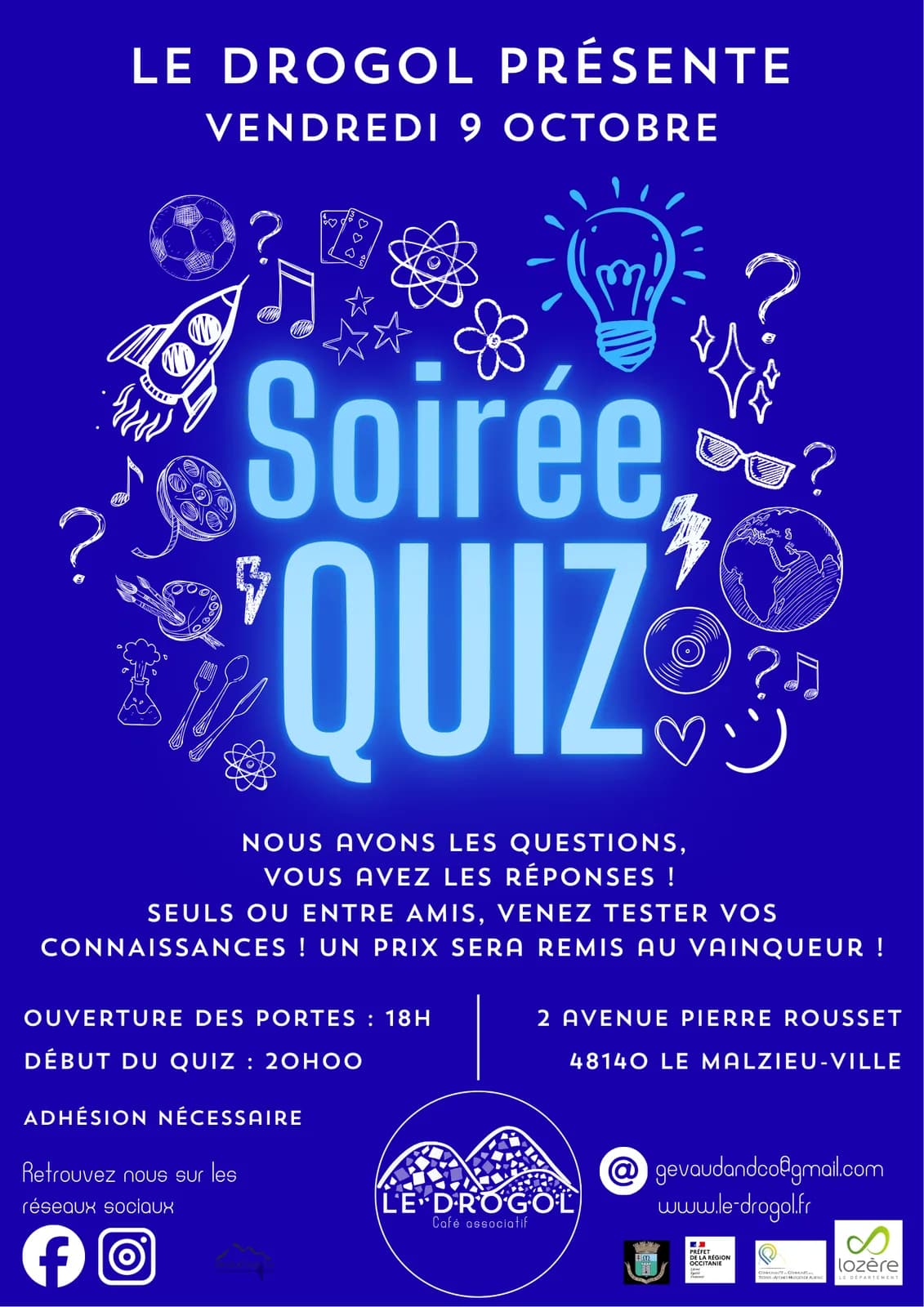Image 1 : SOIRÉE QUIZ background
