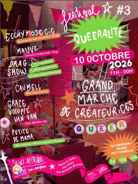 Image 1 : 3ème édition du Festival d'Artisanats Queeralité background