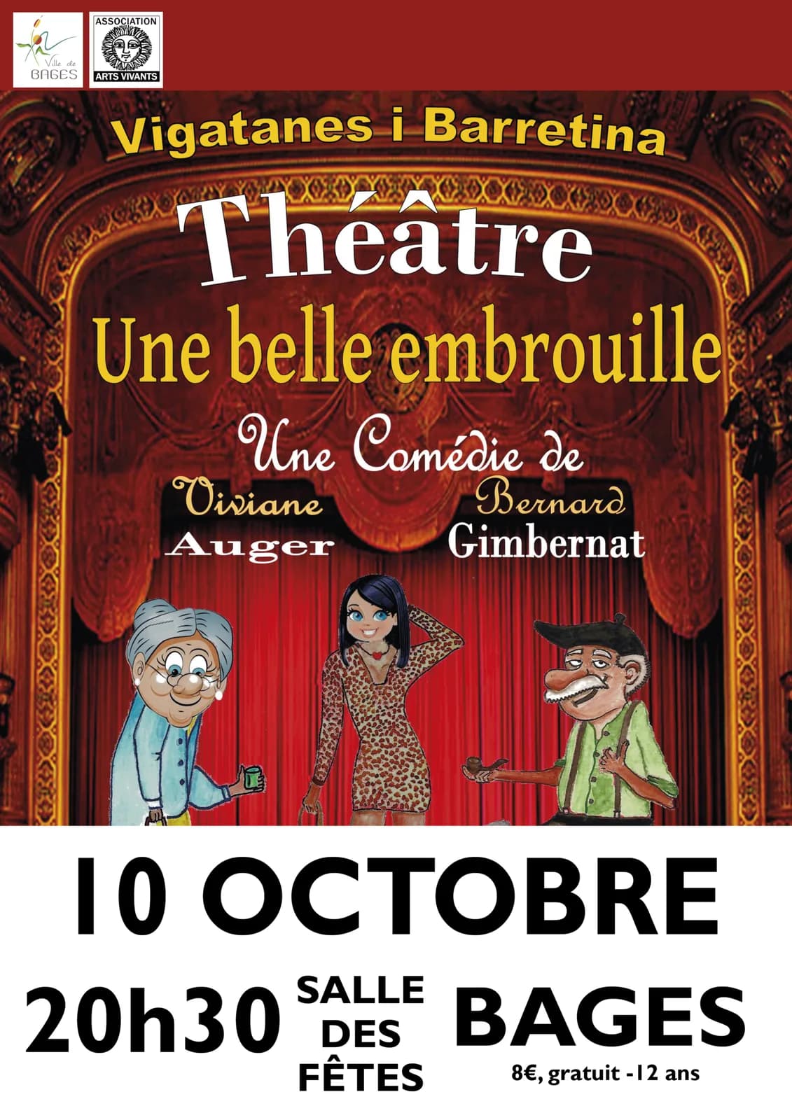 Image 1 : THÉÂTRE – UNE BELLE EMBROUILLE background