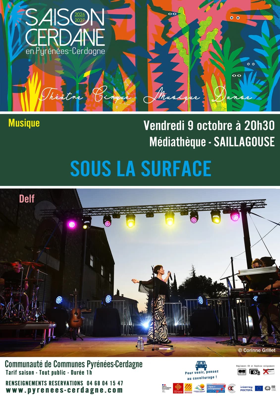 Image 1 : SAISON CERDANE - SOUS LA SURFACE - DELF: MUSIQUE ACTUELLE background