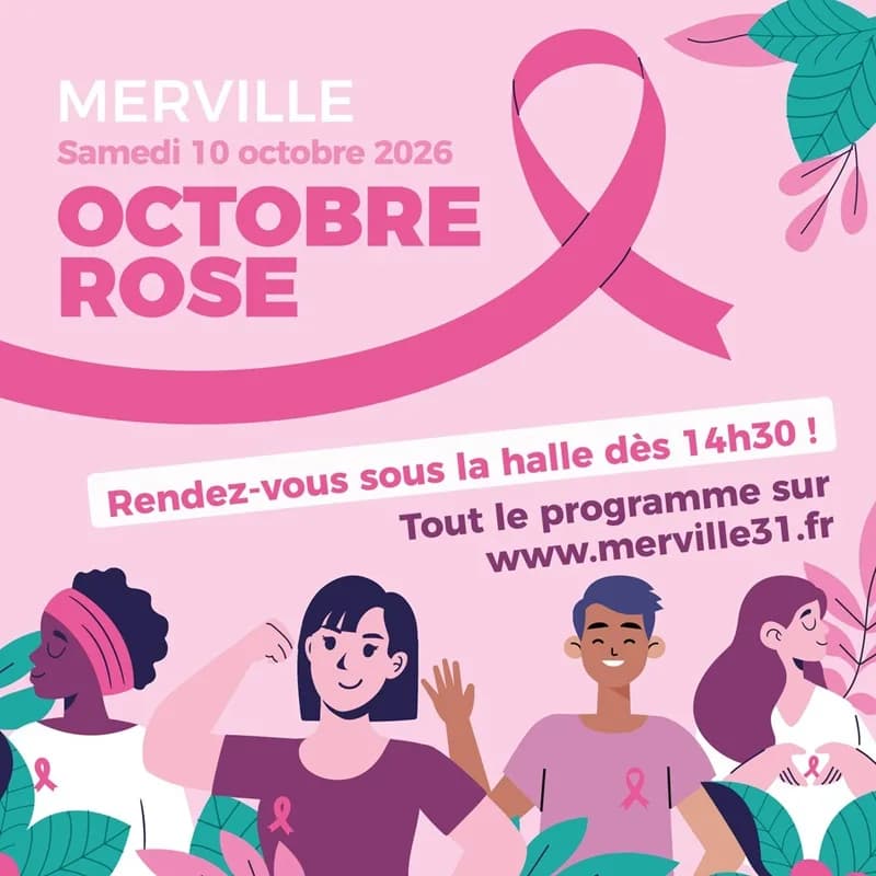 Image 2 : 4ÈME ÉDITION D'OCTOBRE ROSE À MERVILLE background