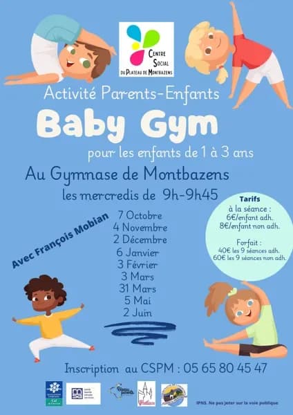 Image 1 : Baby gym background