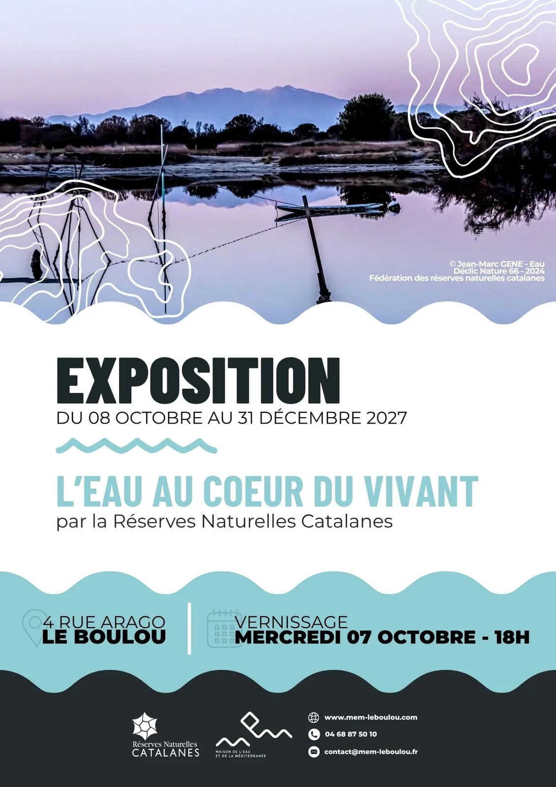Image 1 : EXPOSITION PHOTO "L’EAU AU CŒUR DU VIVANT" background