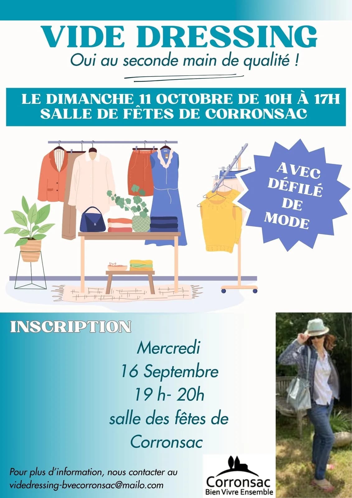 Image 1 : VIDE-DRESSING ET DÉFILÉ DE MODE À CORRONSAC background