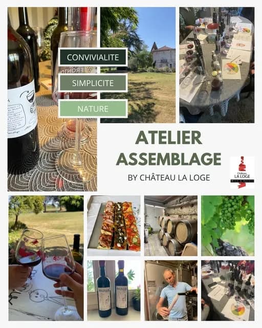 Image 1 : ATELIER ASSEMBLAGE AU CHÂTEAU LA LOGE background