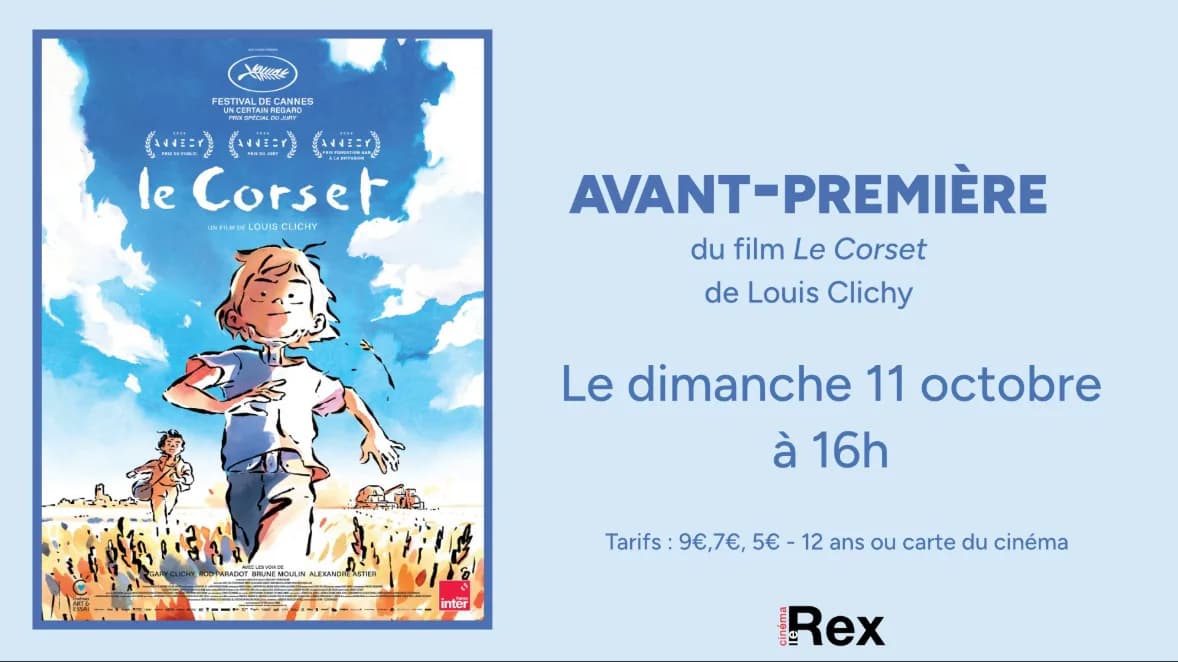 Image 2 : CINÉ-ATELIER ET AVANT-PREMIÈRE "LE CORSET" background
