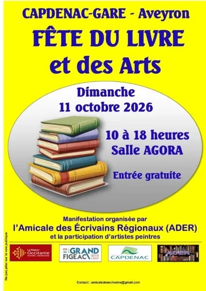 Image 1 : Fête du livre et des arts à Capdenac-Gare background