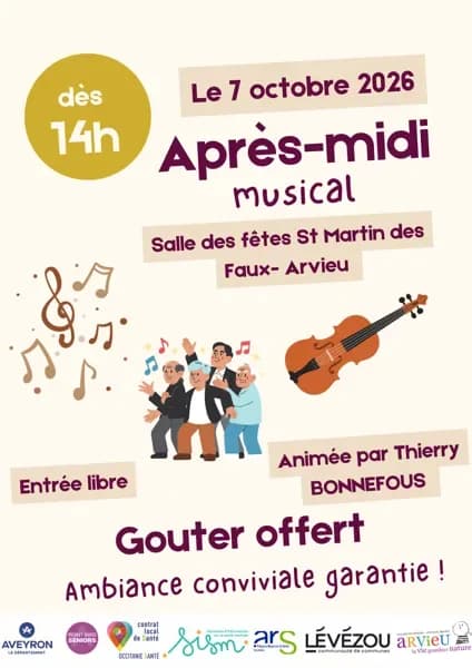 Image 1 : Après-midi Musicale background