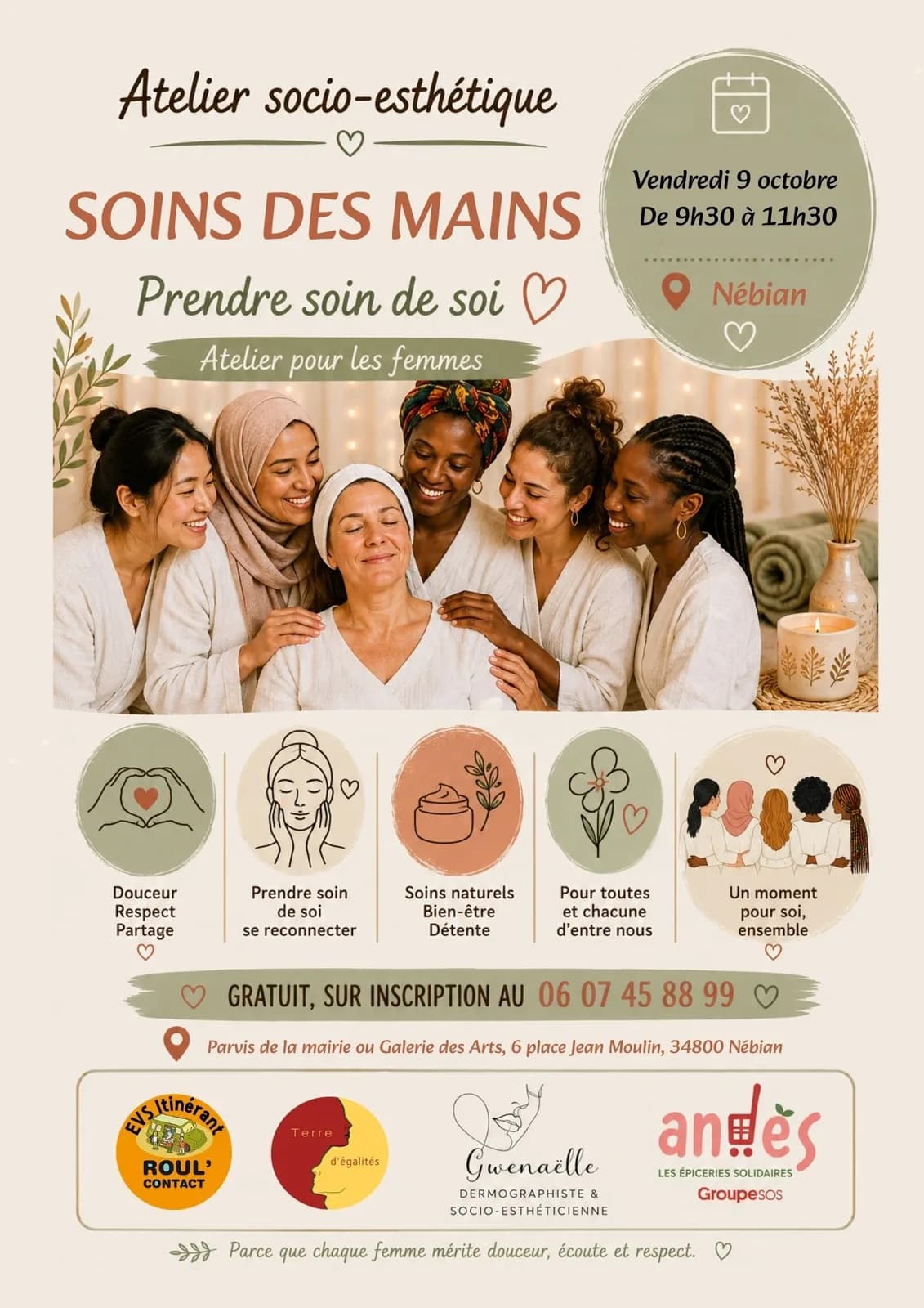 Image 1 : ATELIER BIEN-ÊTRE SOIN DES MAINS background