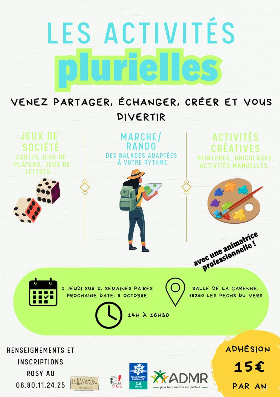 Image 1 : Les Activités Plurielles au Bavardou background