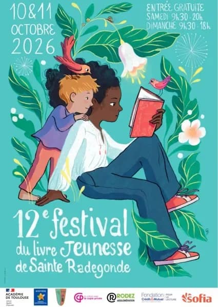 Image 1 : 12e Festival du livre jeunesse de Sainte Radegonde background
