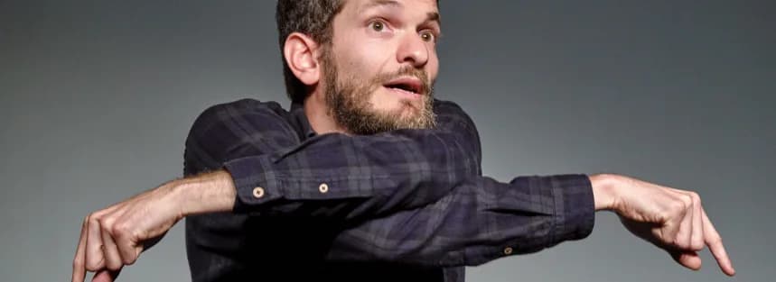 Image 1 : Théâtre de l'Usine : spectacle stand up - "Tentative d’épuisement #1" de Gaspard Chauvelot background