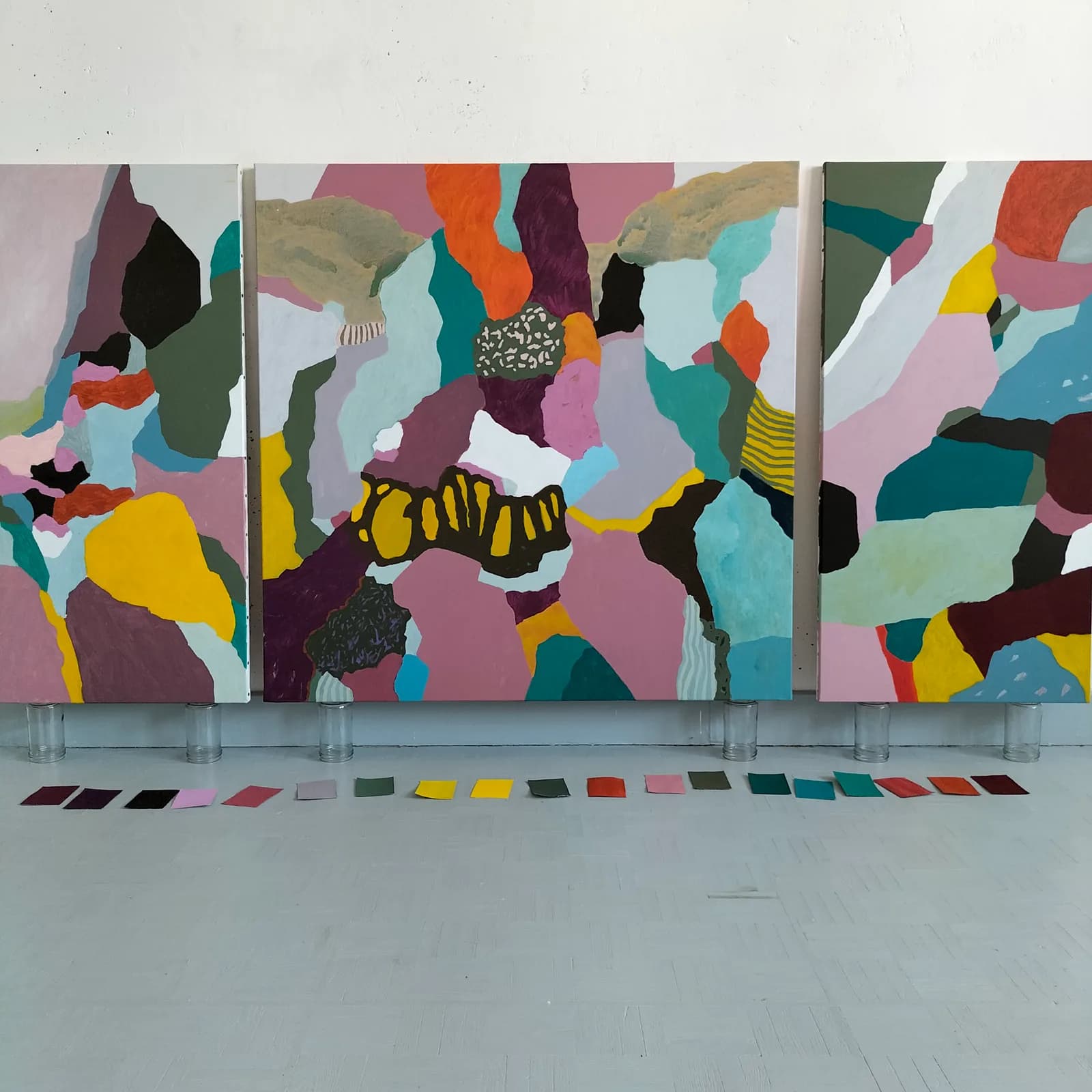 Image 1 : Visite de l'atelier de l'artiste Odile Boutet background