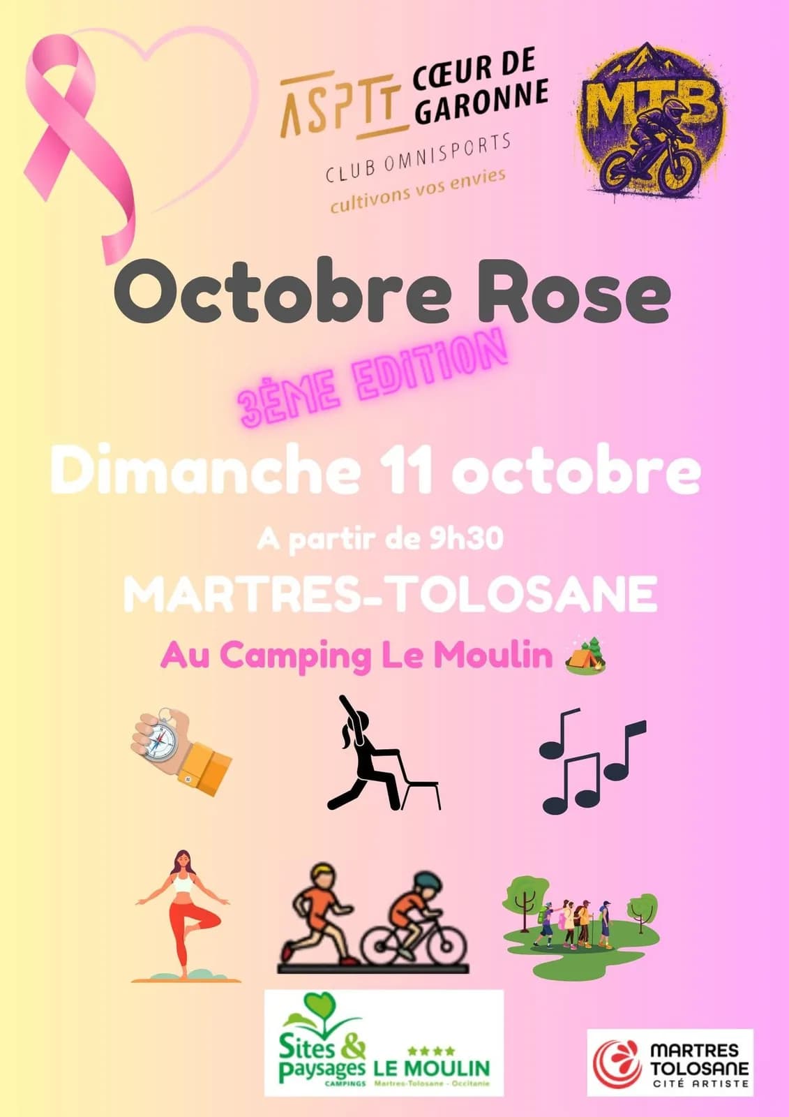 Image 1 : OCTOBRE ROSE background