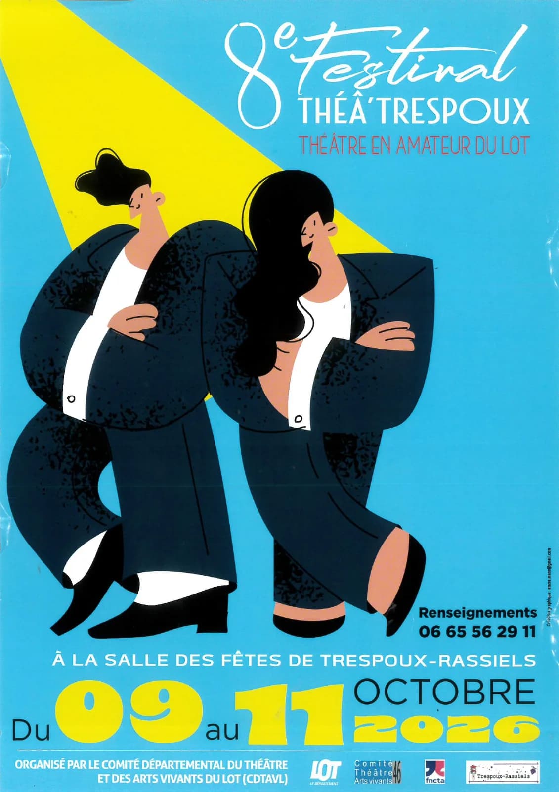 Image 1 : 8e Festival Théâ’Trespoux : théâtre en amateur du Lot background