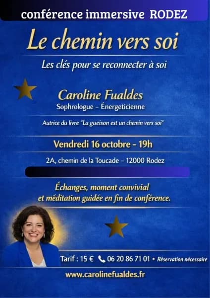 Image 1 : Conférence immersive : Le chemin vers soi background
