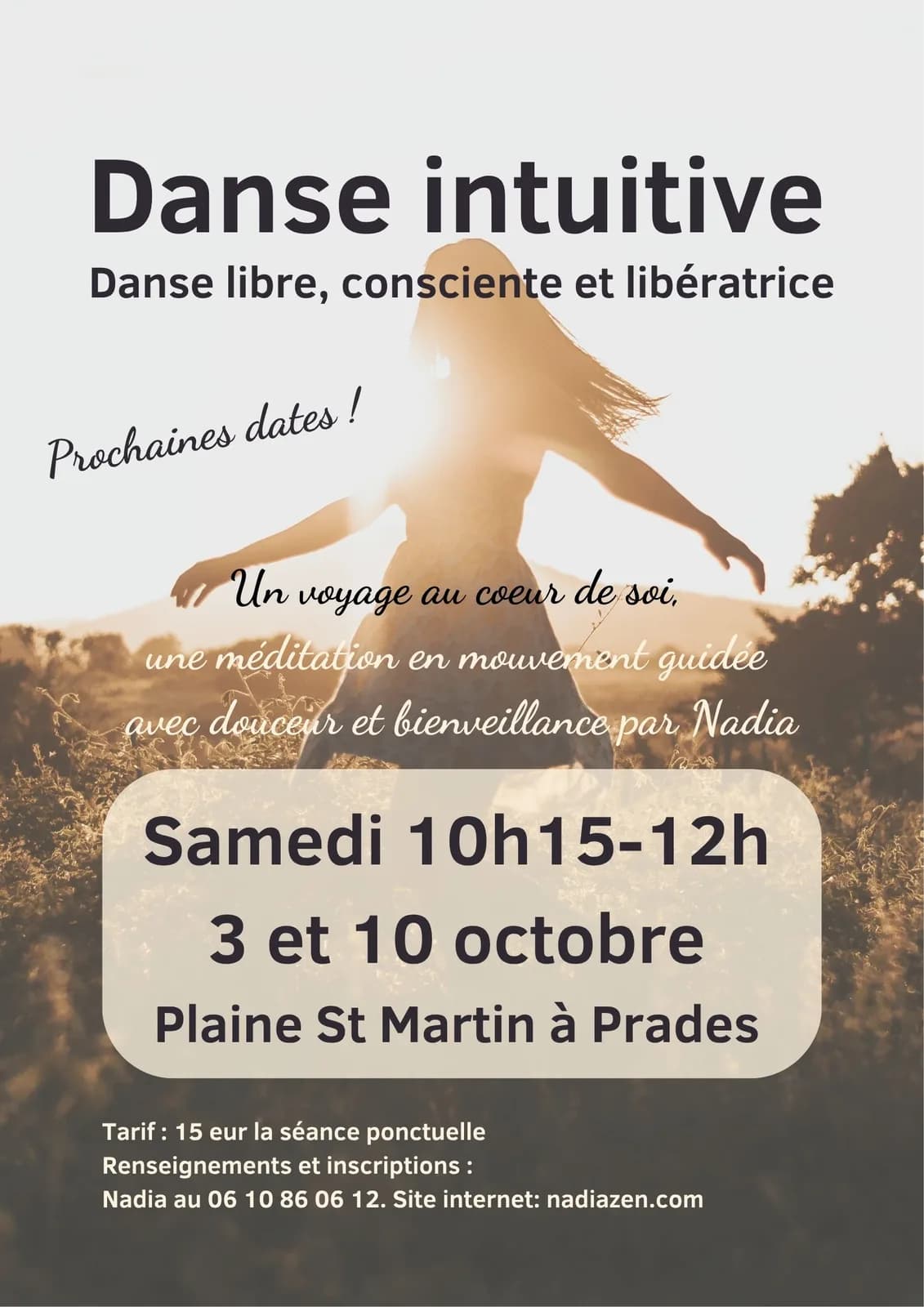 Image 1 : DANSE INTUITIVE background