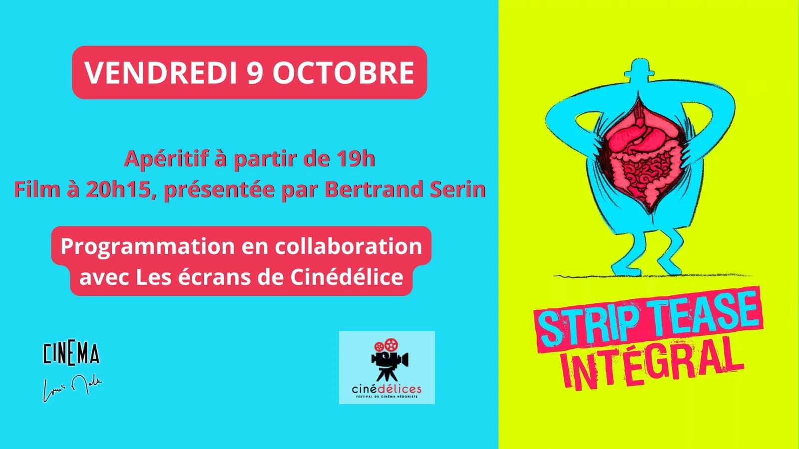 Image 1 : Projection de "Strip-tease intégral" background