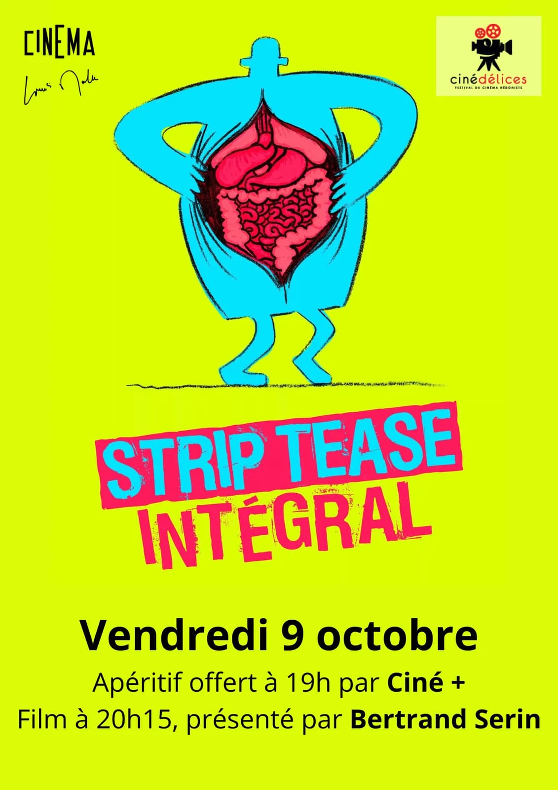 Image 2 : Projection de "Strip-tease intégral" background