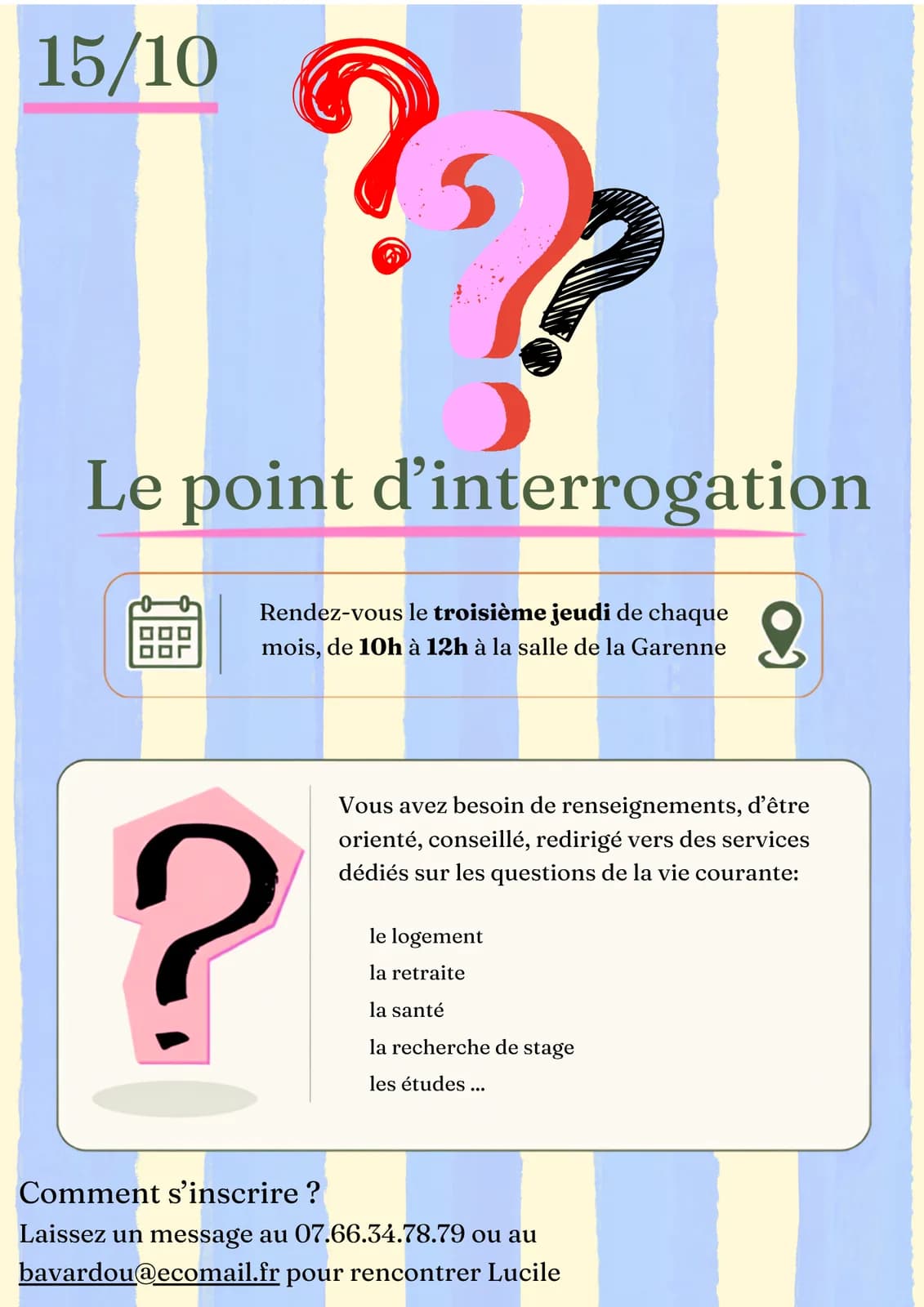 Image 1 : Le point d’interrogation background