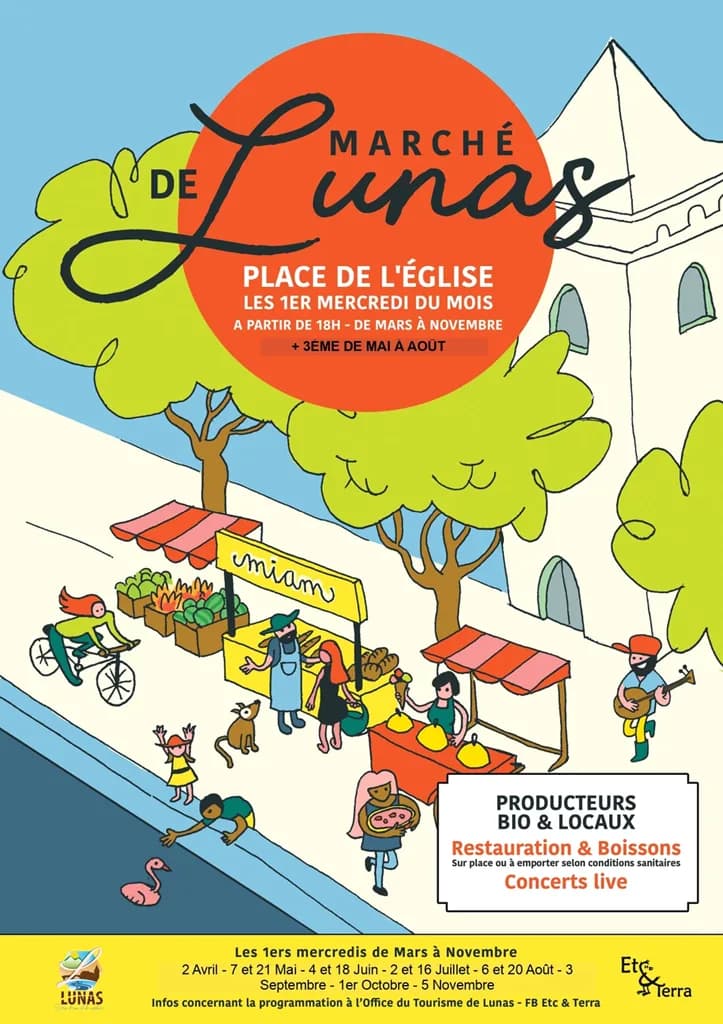 Image 1 : MARCHÉ NOCTURNE FESTIF background
