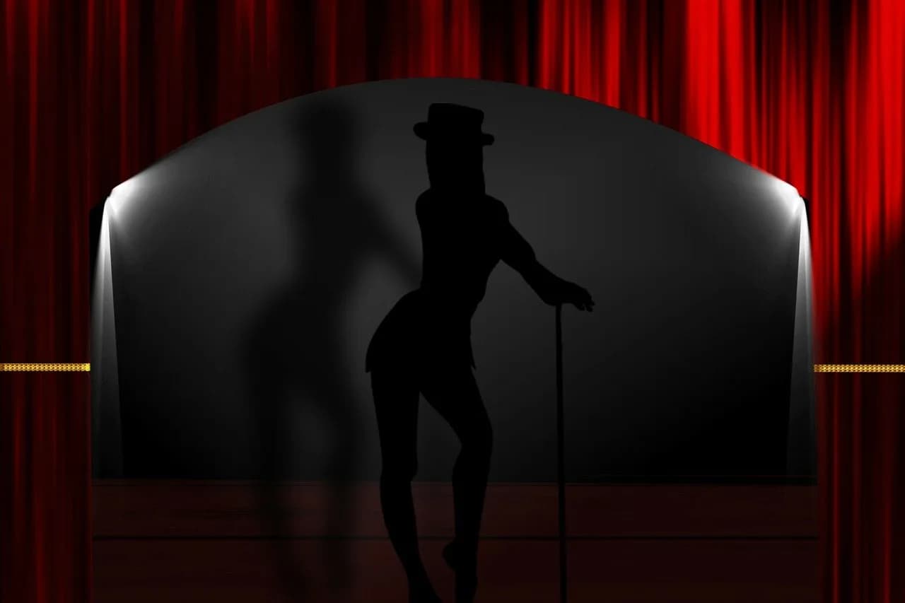 Image 1 : Spectacle de cabaret : ''Exited Cabaret'' background