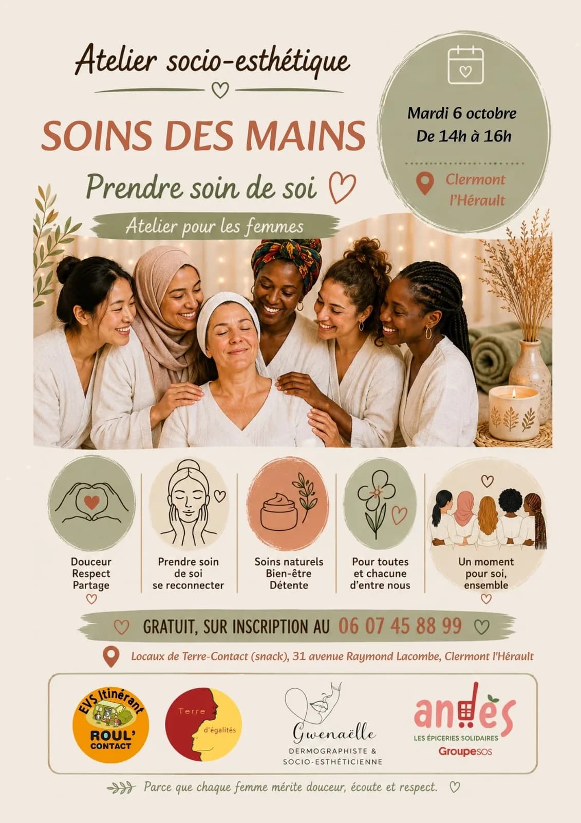 Image 1 : ATELIER BIEN ETRE -SOIN DES MAINS background