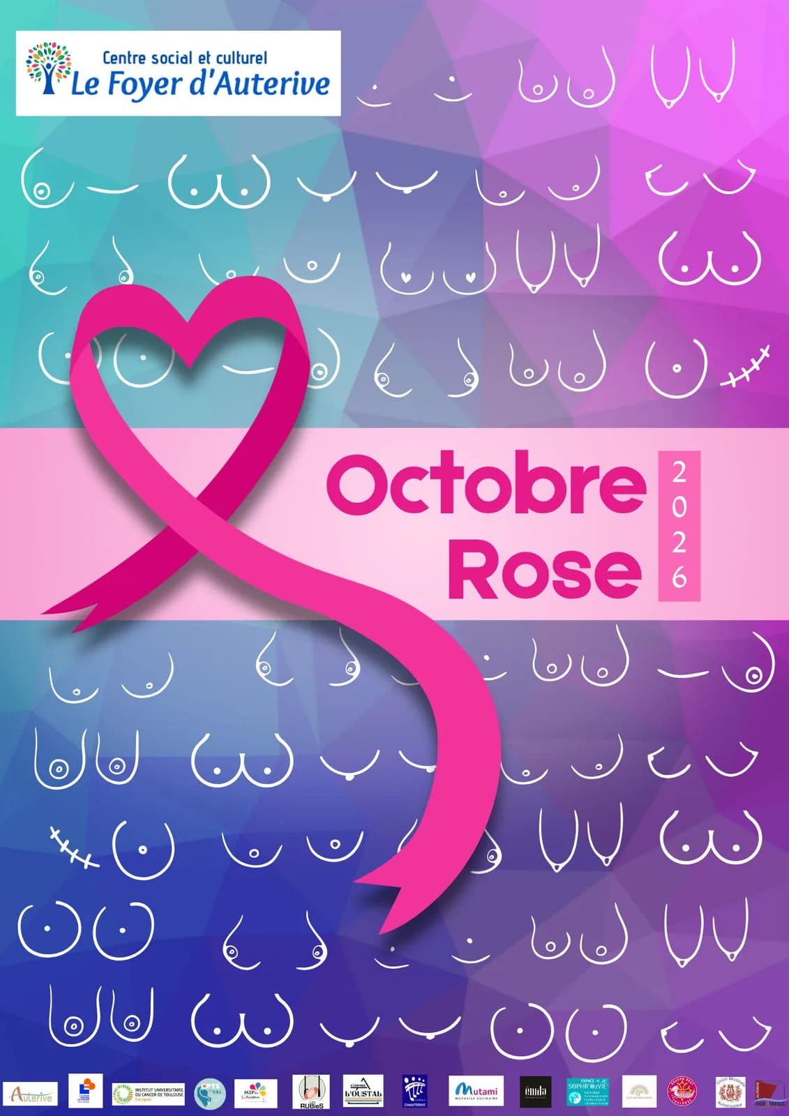 Image 1 : OCTOBRE ROSE background