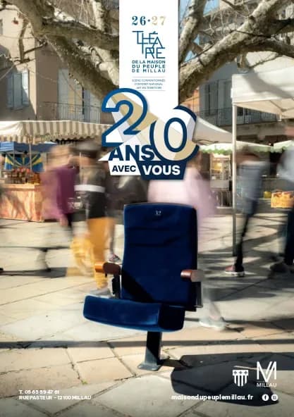 Image 1 : Théâtre de la Maison du Peuple - Saison 2026-2027 background