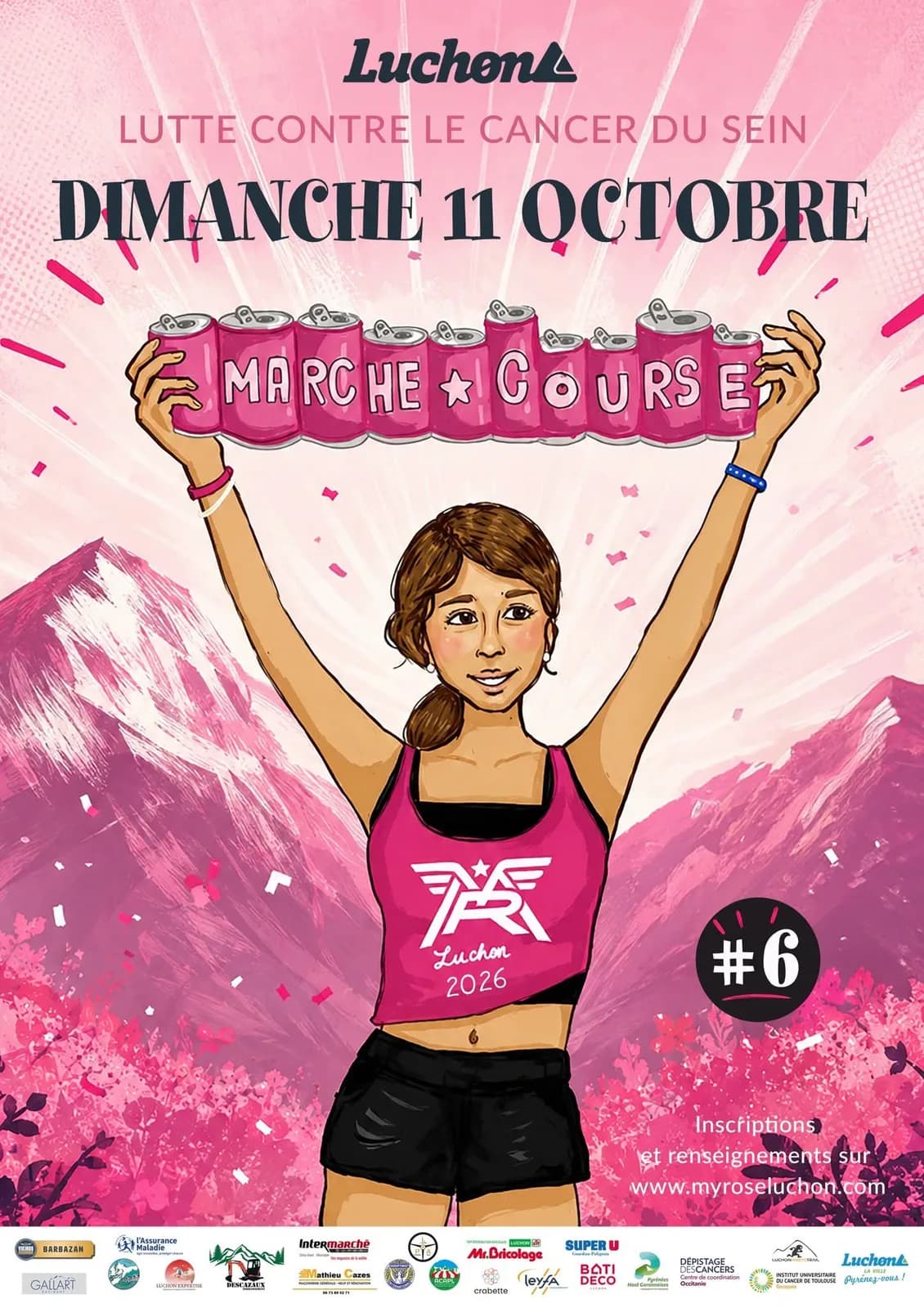 Image 1 : MY ROSE : COURSE/MARCHE CONTRE LE CANCER DU SEIN background