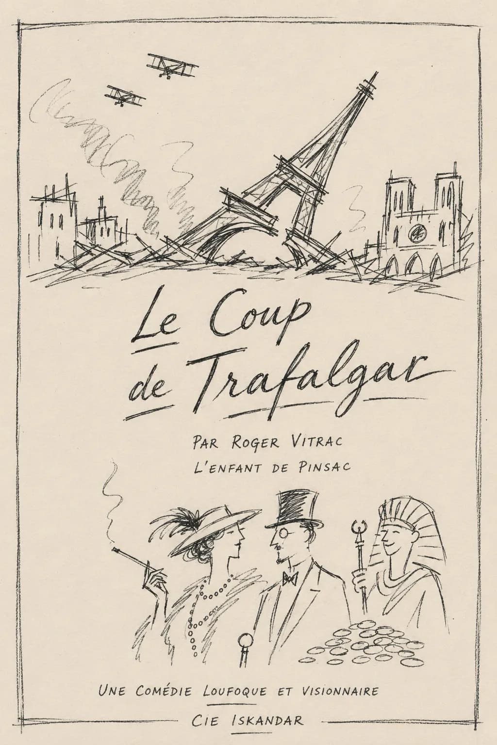 Image 1 : Les Rencontres Théâtrales de Martel 2026 - Le coup de Trafalgar par la Cie Iskandar background