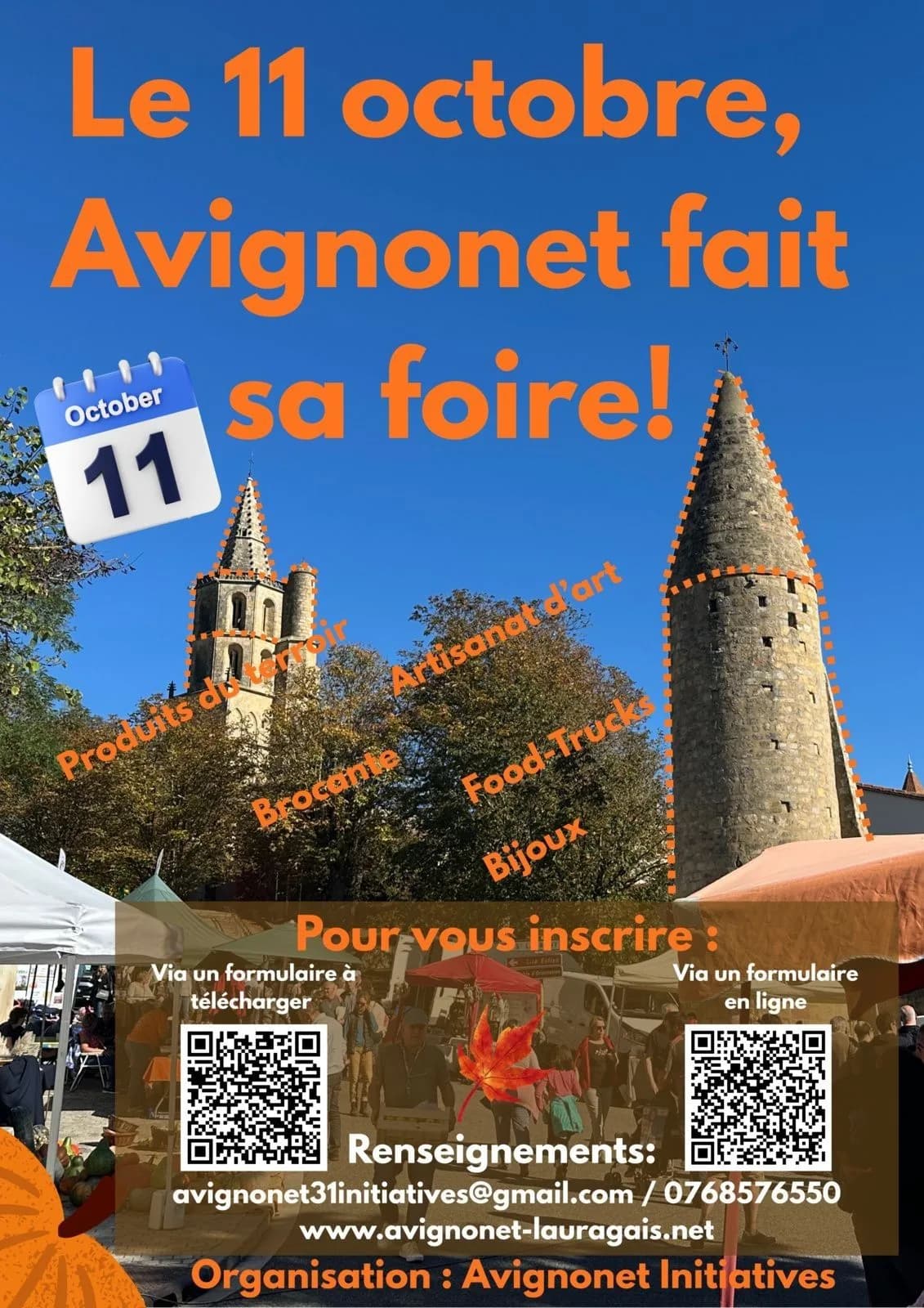 Image 1 : FOIRE D'AUTOMNE D'AVIGNONET-LAURAGAIS 2026 background