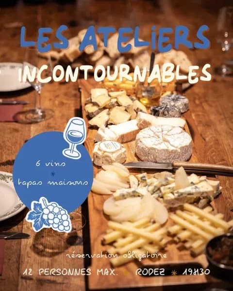 Image 1 : Trinquons : Atelier Incontournable Vins et Fromages background