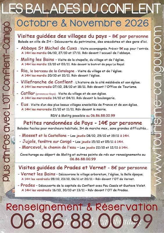 Image 1 : LES BALADES DU CONFLENT "MOSSET ET LA CASTELLANE" background