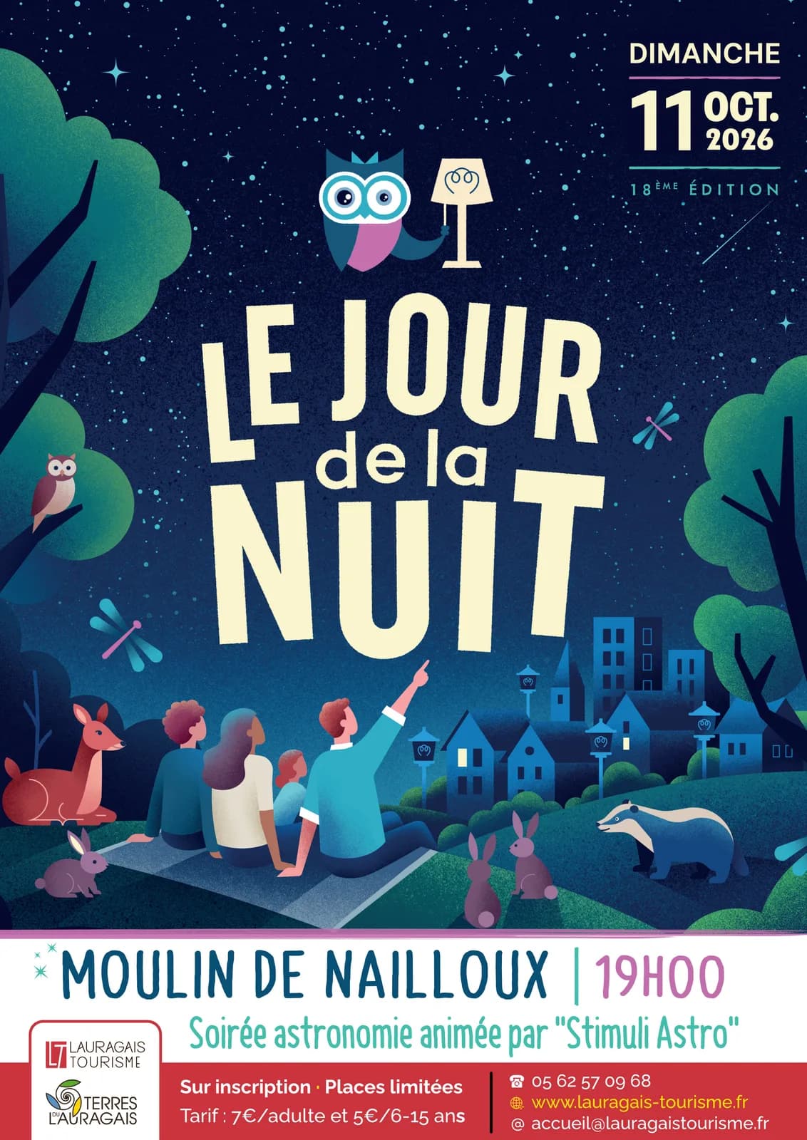 Image 1 : LE JOUR DE LA NUIT : SOIRÉE OBSERVATION DU CIEL background