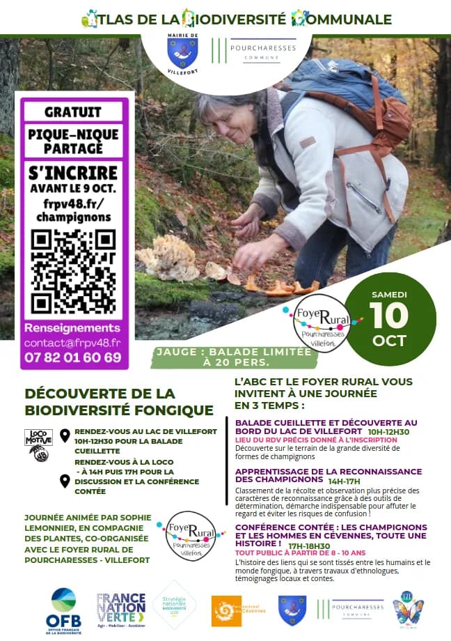Image 1 : ABC DE LA BIODIVERSITÉ DÉCOUVERTE DE LA BIODIVERSITÉ FONGIQUE background