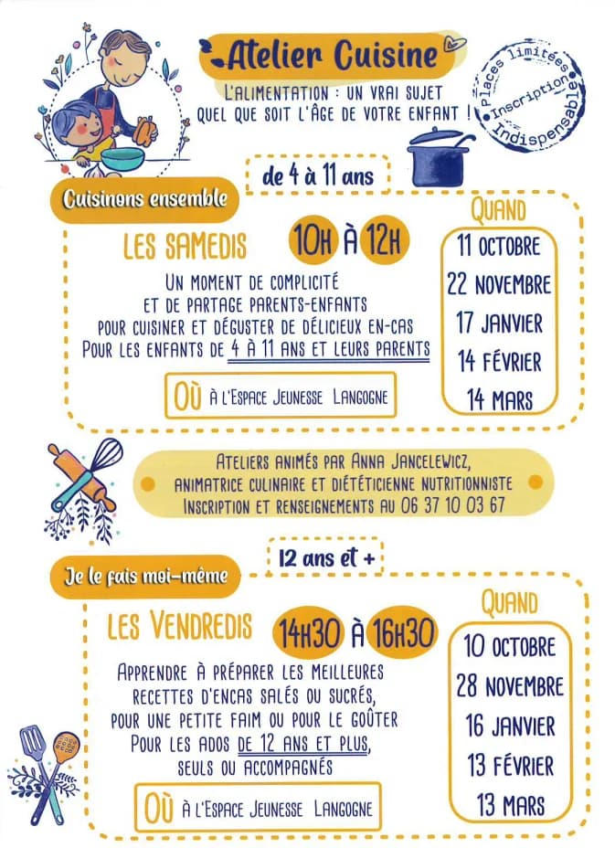 Image 2 : INSTANTS FAMILLE - ATELIERS CUISINE background