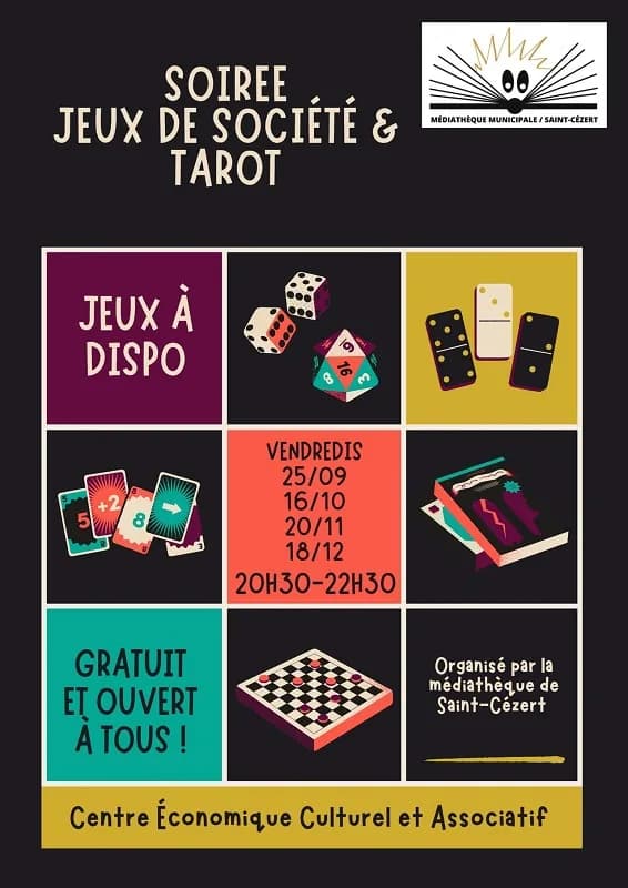 Image 2 : SOIRÉE JEUX DE SOCIÉTÉ background