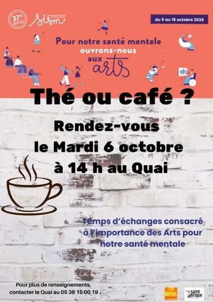 Image 1 : Atelier Art-Thérapie : Après-midi Thé ou Café background