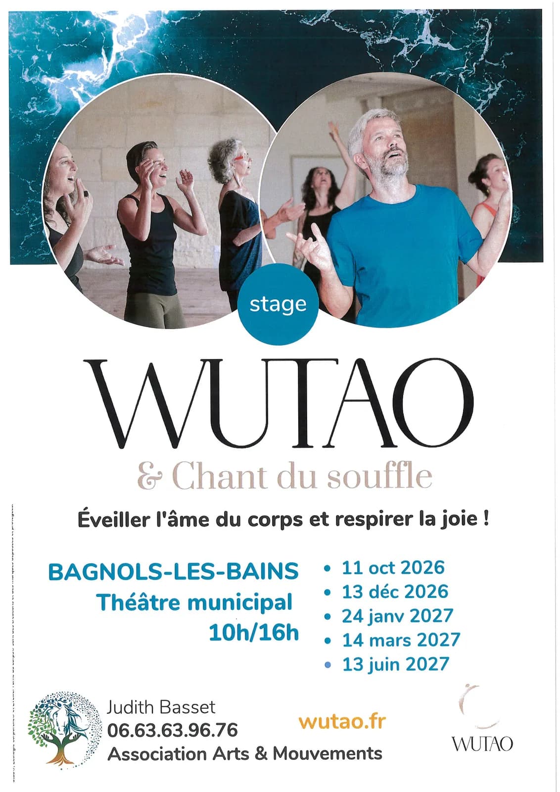 Image 1 : STAGE DE WUTAO & CHANT DU SOUFFLE background