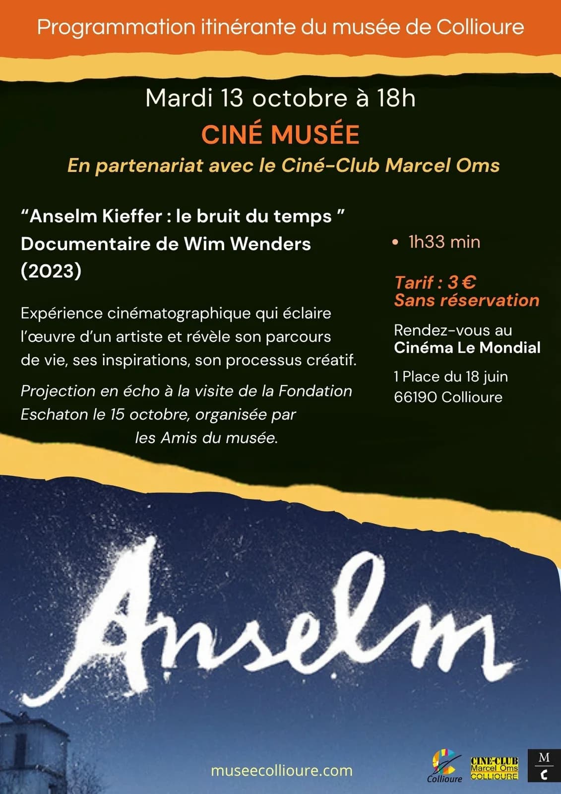 Image 3 : CINÉ MUSÉE background